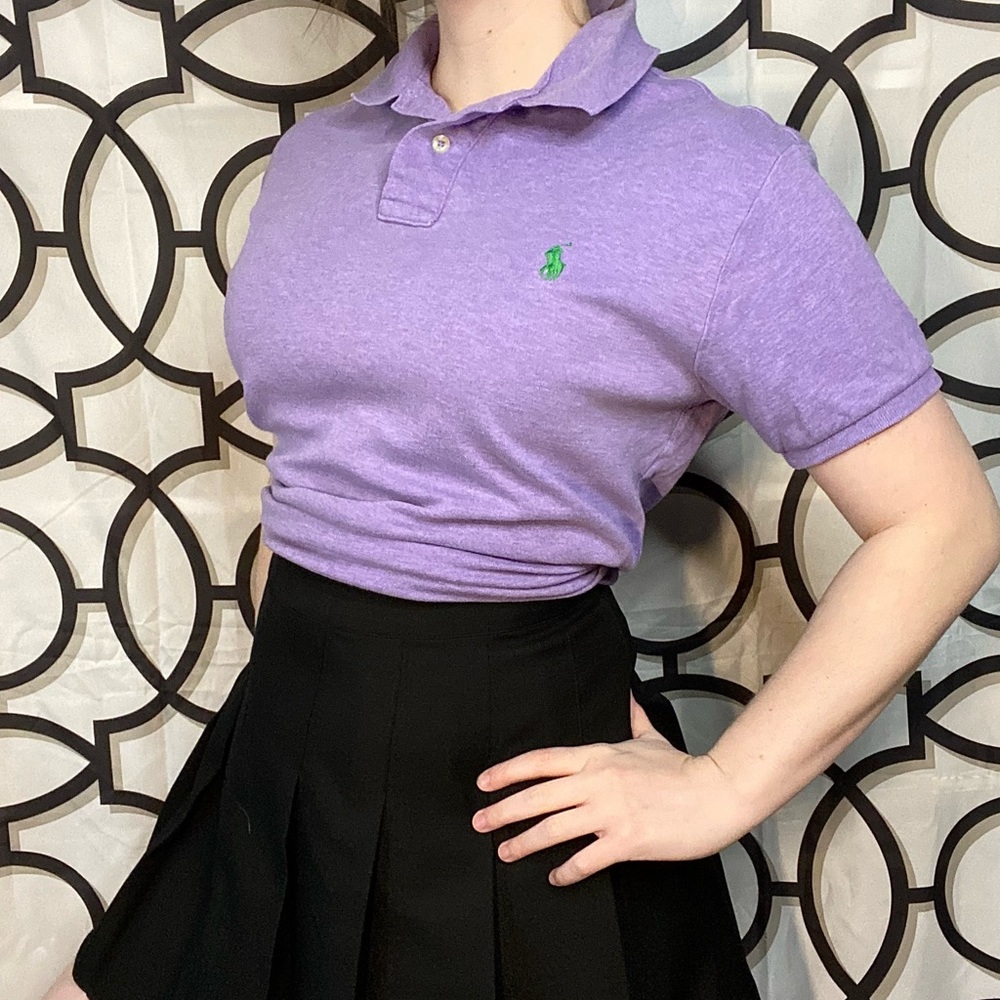 Polo by Ralph Lauren light purple collared shirt